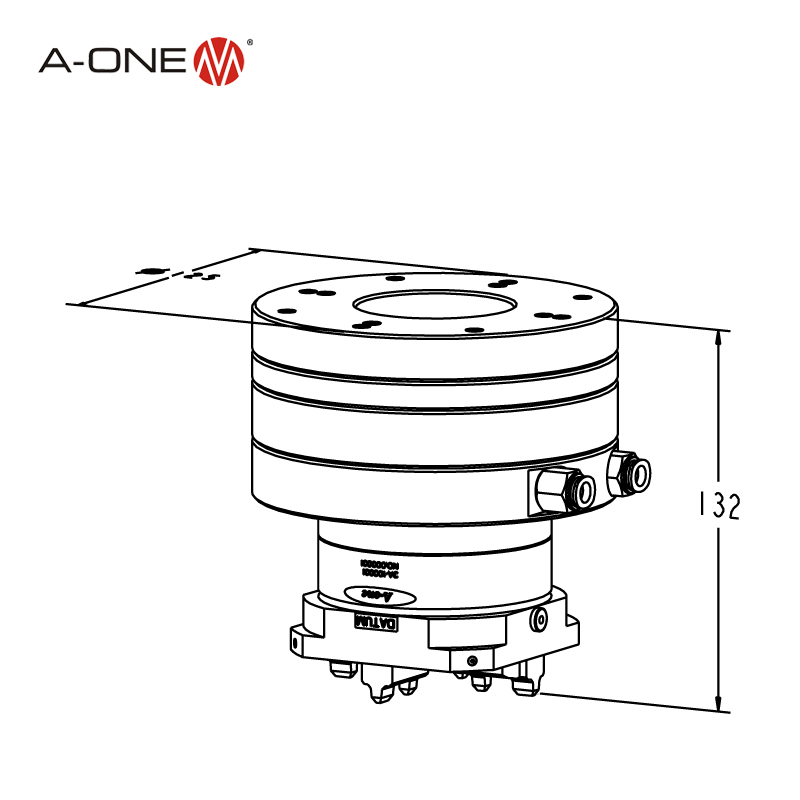 Plaque d'adaptation pour mandrin automatique 3A-300016